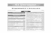 Cuadernillo de Normas Legales - Gaceta Jurídica · Memoria Descriptiva y Mapa del Área de Conservación Privada “San Marcos”, ubicada en el departamento de Huánuco 445160 Fe