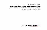 CyberLink MakeupDirectordownload.cyberlink.com/.../2/MakeupDirector_UG_ESP.pdf · 2017-04-17 · 3 Importar fotos Importar fotos Capítulo 2: El primer paso cuando se utiliza CyberLink