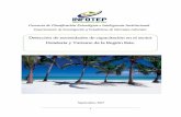 Detección de necesidades de capacitación en el sector Hotelería y Turismo de la ...servicios.infotep.gob.do/pdf_prog_form/est... · 2018-02-05 · 1 Gerencia de Planificación