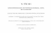 UNIVERSIDAD INTERNACIONAL DEL ECUADOR · A través de la presente declaración cedo mis derechos de propiedad intelectual correspondientes a este trabajo, a la Universidad Internacional