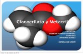 Cianocrilato y Metacrilato - Universidad Iberoamericana · 2013-10-17 · 1 – Cianoacrilato + Cola blanca (Resistol) En el hueco donde va la pieza se hecha cianocrilato, en la otra