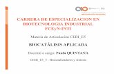 CARRERA DE ESPECIALIZACION EN BIOTECNOLOGIA …biotecnologiaindustrial.fcen.uba.ar/wp-content/uploads/... · 2013-10-10 · Implementación de biocatalizadores y microorganismos para