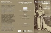 Lucrecia Arana Exposición Lucrecia ... - MUSEO DE LA RIOJA · de escenas de costumbres, naturalezas muertas, paisajes y marinas, muchos de ellos dedicados con admiración y cariño