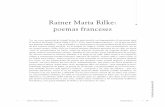 Rainer Maria Rilke: poemas francesesweb.uaemex.mx/plin/colmena/Colmena_76/Francia/Rainer_Maria_Rilke.pdf · Rainer Maria Rilke: poemas franceses Jorge Esquinca 91 L a C o L mena 76,