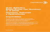 Guía didáctica Bases firmes con Numicon (+ 5 años) Números ...online.oupe.es/OXED/numicon/1-5-102014numicon-de... · Plantillas 1 para Ruleta Numicon 32. Plantillas 2 para Ruleta