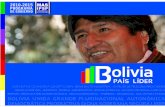 Programa de gobierno MAS IPSPEVO - ALVARO: TODO POR BOLIVIA 15 EL CAMBIO AVANZA: EL PAÍS QUE ESTAMOS CONSTRUYENDO (2006-2009) El Programa de Gobierno que el MAS-IPSP presentó en