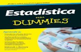 Estadística · 2013-09-18 · y conclusiones estadísticas • Analizar gráficos y tablas, determinar las probabilidades y detectar las interpretaciones sesgadas • Comprender