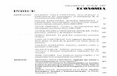 VOLUMENXX N39-40 1997 ECONOMIA INDICE · Económico, Empleo y Descentralización. de Efraín Gonzales de Olarte 510 . ECONOMIA. Vol. XX NP 39-40 1997 LA POLITICA COMERCIAL PERUANA