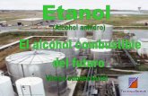 Ing. Arturo Rosadio Quevedo...• El costo de producción de etanol combustible es de US$ 0.21 por litro. • Cuando el programa PROALCOOL empezó en la década de los ’70 el rendimiento