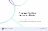 Codigo de Incentivos - Puerto Rico Chamber of …...•Simplificala oferta de incentivos para la inversión y creación de empleos. •Armoniza y estandariza, en términos generales,