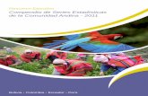 Resumen Ejecutivo Compendio de Series Estadísticas de la ...Bolivia • Colombia • Ecuador • Perú. Compendio de Series Estadísticas . de la Comunidad Andina - 2011. Resumen