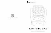 Manual Matrix 3x3 - Alien Proalienpro.com.mx/wp-content/uploads/Manual-Matrix-3x3.pdf3 8 Especificaciones Técnicas Como instalar el equipo Configuración de la dirección de DMX •