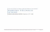 DIBUJO TÉCNICO 4ºESO Dibujo/Prog 4ESO DT.pdf · Bloque 2. Dibujo técnico 1. Analizar la configuración de diseños realizados con formas geométricas planas creando composiciones