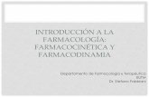 INTRODUCCIÓN A LA FARMACOLOGÍA: FARMACOCINÉTICA Y ... · •Familia de isoenzimas de oxidorreducción, cuya expresión fenotípica está genéticamente determinadas y es pasible