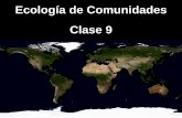 Ecología de Comunidades Clase 9 - WordPress.comFactores Regionales (Paisaje) Biogeografía de islas, metapoblaciones, etc. Factores Locales Factores físicos, competición, depredación,