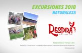 Respira Ocio y Tiempo Libre es una ... - Campamentos de veranorespiraocio.com/assets/downloads/excursiones/excursiones-naturaleza.pdf · divertidas de los juegos y deportes más clásicos.