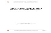 PROGRAMACIÓN DE AULA DE EDUCACIÓN AUDITIVAcpmangelbarja.centros.educa.jcyl.es/sitio/upload/Educacion_Auditiva_19-20.pdf · didácticos que se vayan a utilizar incluidos los libros