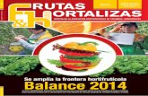 Balance 2014 - ASOHOFRUCOL · 2015-01-15 · Noviembre - Diciembre 2014 REVISTA DE LA ASOCIACIÓN HORTIFRUTÍCOLA DE COLOMBIA, ASOHOFRUCOL No. 38 Semillas, cáscaras y hojas de las