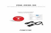 ZSM-2030-SO - Fonestar · No coloque el aparato en lugares con campos magnéticos o electricidad estática. ... Para ahorrar energía apague el aparato cuando no lo vaya a utilizar