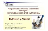 “Seguimiento nutricional en diferentes patologías”videoteca.farmaceuticosdesevilla.es/videoteca/docs/PresentacionNutric... · El consumo de alcohol contribuye más que cualquier