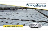 Catálogo de Producto - NOVACERO NOVALOSA.pdf · La losa compuesta es diseñada como una losa de hormigón armado con la placa de acero Novalosa actuando como refuerzo a momento positivo.