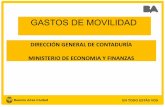 GASTOS DE MOVILIDAD - Dirección OGESEEtapa de Devolución de Fondos de Movilidad La repartición solicitante deberá proceder a la devolución de los saldos no invertidos ante la