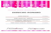DERECHO ROMANO - PillatonerDerecho Romano Pillatoner SL 3 Temario Tema 1.Historia, fuentes del derecho romano y derecho de la persona Pág. 5 Concepto Fuentes del derecho en la época
