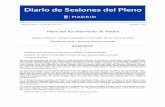 Pleno del Ayuntamiento de Madrid · Punto 8.- Propuesta de la Junta de Gobierno para aprobar el Plan Económico-Financiero 2017-2018 del Ayuntamiento de Madrid para la recuperación