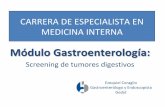 Módulo Gastroenterología - smiba.org.ar · ganglionar es bajo (1-2%) § Los ptes con EB con displasia sin mucosa nodular son manejados con terapias ablativas (terapia laser –