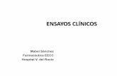 ENSAYOS CLÍNICOS - elComprimido...• distribución en animales ... Beneficios potenciales de la utilización de ciego en ensayos clínicos randomizados (ECC). Se describe además