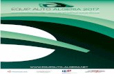 ...EQUIP AUTO ALGERIA 2017 DU 27 FEVRIER AU 2 MARS - PA-AIS DES EXPOSITIONS - PINS MARITIMES - ALGER SALON DE - VENTE ET DES SERVICES POUR LES VÉHICULES