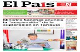 la “suspensión” de la exploración en Tariquían.pdf · nistro de Hidrocarburos, Luis alberto sánchez, anunció que se suspenden las inversiones en san Telmo y astilleros, las