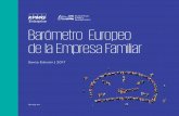 Barómetro Europeo de la Empresa Familiar...Empresa Familiar KPMG en España y las Asociaciones Territoriales vinculadas al Instituto de la Empresa Familiar presentan este sexto barómetro