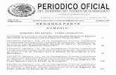 PERIODICO OFICIAL 24 DE DICIEMBRE - 2010 PAGINA 1 AÑO ... · Guanajuato para el Ejercicio Fiscal 2011. DECRETO Número 120, de la Sexagésima Primera Legislatura ... DECRETO Número