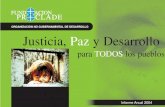 ORGANIZACIÓN NO GUBERNAMENTAL DE DESARROLLO Justicia, … · 2011-05-11 · 3 II.- NUESTROS VOLUNTARIOS Y DELEGACIONES CREEMOS EN LA PARTICIPACIÓN ACTIVA DE LOS VOLUNTARIOS/AS,