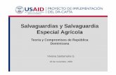Salvaguardias y Salvaguardia Especial Agrícolaotca.gob.do/wp-content/uploads/2009/11/salvaguardia.pdf · 1. Salvaguardias – Conceptos y tipos de salvaguardias – Aplicación de