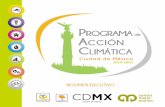 RESUMEN EJECUTIVO · RESUMEN EJECUTIVO 02 Programade AcciónClimática de la Ciudadde México 2014 -2020 Ejes de Acción Climática de la Ciudad de México Eje 6 Eje 7 Eje 1 • Transición