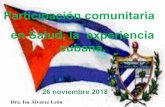 Participación comunitaria en Salud, la experiencia cubana....• La historia me absolverá. Es el alegato de autodefensa de Fidel Castro ante el juicio en su contra comenzado el 16
