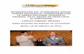 INTERVENCIÓN DEL ECONOMISTA RAFAEL CORREA DELGADO … · impunidad del “Punto Final”, que restituyó la dignidad de la Argentina enturbiada por la ‘guerra sucia’ y apabullada