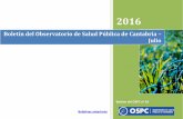 Boletín del Observatorio de Salud Pública de Cantabria – Julio · Investigación cualitativa en salud: desde la reflexión a la acción El proceso de salud-enfermedad-atención