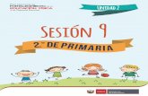 Unidad 2 Sesión 9 - Ministerio de Educación del Perú · Ministerio de Educación Unidad 2 - Educación ˜sica 2.° de primaria Puedes aprovechar los espacios (si existe una pared