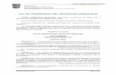 Ley Transporte vigente - Tamaulipaspo.tamaulipas.gob.mx/wp-content/uploads/2018/01/Ley... · 2018-01-18 · Ley de Transporte del Estado de Tamaulipas Última reforma POE No. 15Ext