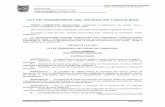 Periodico Oficial - Ley Transporte vigentepo.tamaulipas.gob.mx/wp-content/uploads/2015/06/Ley... · 2015-06-03 · Ley de Transporte del Estado de Tamaulipas Última reforma POE No.
