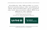 Análisis de Moodle y sus herramientas de ... - UNEDe-spacio.uned.es/fez/eserv/bibliuned:masterComEdred-Psanchez/Sanchez... · Análisis cualitativo del uso de Moodle y sus herramientas