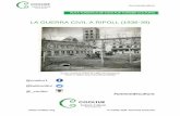 LA GUERRA CIVIL A RIPOLL (1936-39) - COOLTUR...regidors de diferents pobles de Catalunya, la supressió de l’Estatut Català de 1931 i l’establiment d’un Governador Civil que