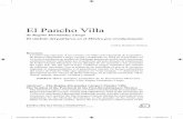 El Pancho Villa - Dialnet · lecturas más cercanas a una interpretación cultural: El reportaje de Regino Hernández ha sido ampliamente citado por casi todos los estudiosos de Pancho