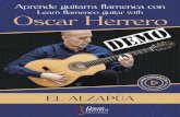Aprende guitarra flamenca con DEMO_ESP.pdf · Para esta serie didáctica, os quiero presentar mi nueva guitarra flamenca Oscar Herrero, con la que he grabado los vídeos que aparecen.
