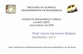 Prof. Laura Carmona Salazar Semestre: 13-IIdepa.fquim.unam.mx/amyd//archivero/Estudios_Funcio_renal_23049.pdf · aumento en la permeabilidad del bicarbonato. •El 10% se resorbe
