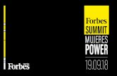 FORBES presenta la segunda edición de€¦ · FORBES presenta la segunda edición de Mujeres Power dedicado a reconocer el impacto y valor agregado que aportan las mujeres al mundo