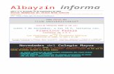 Albayzín informa - UGRcmalbaiz/documentacion/Albayzin... · Web view2 “Cenizas y personas (para el día de todos los difuntos)” articulo de olegario gonzález de cardedal, catedrático